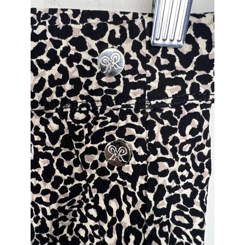 Rafaella Comfort Leopard Pants - Picture 2 of 10